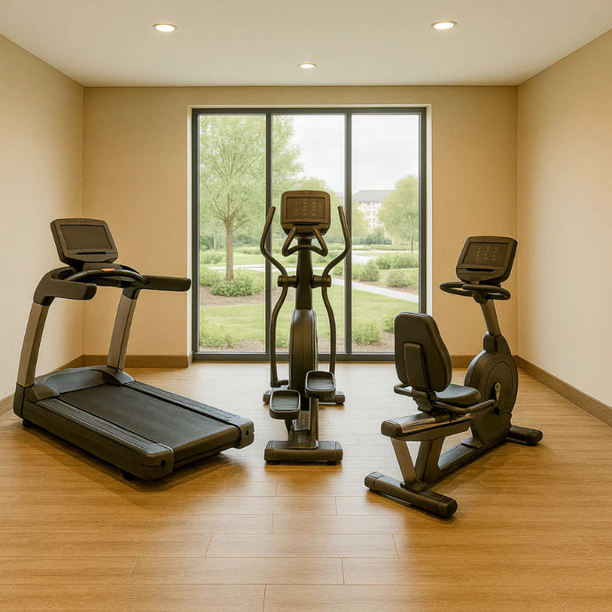 Set 6 Attrezzature Palestra per Hotel, Spa, Agriturismi e Centri Fitness