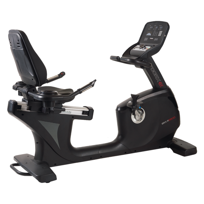 Cyclette Recumbent Professionale BRX-R9500 Autoalimentata Toorx