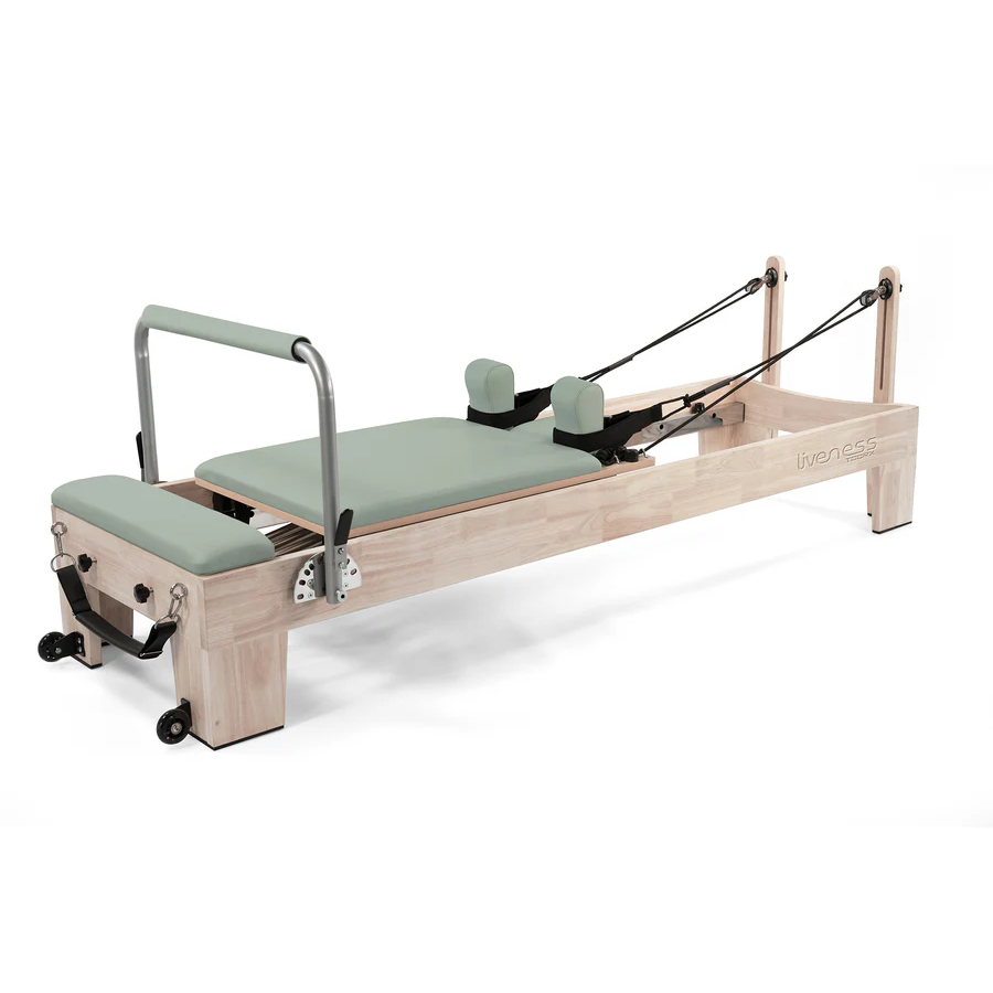Reformer in Legno di Quercia Naturale PTX 5000 Green Tea Liveness