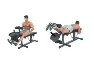 Panca IronMaster + Leg Curl/Extension