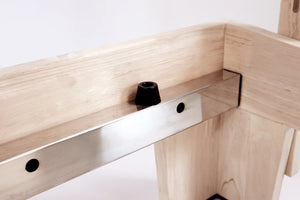 Reformer in Legno di Quercia Naturale PTX 5000 Green Tea Liveness