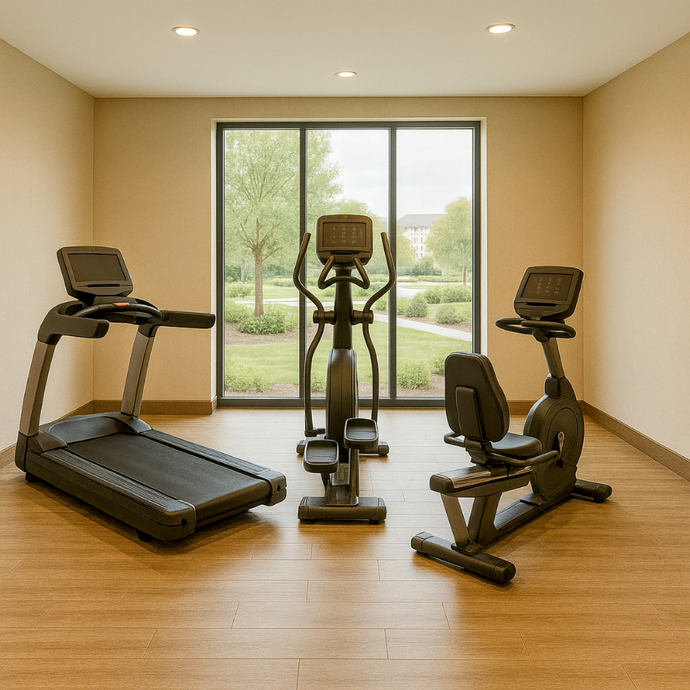 Set 1 Attrezzature Palestra per Hotel, Spa, Agriturismi e Centri Fitness