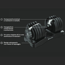 Carica l'immagine nel visualizzatore di Gallery, Coppia Manubri a Carico Regolabile DB52-21 SelectTech BowFlex