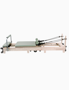 Reformer in Legno di Quercia Naturale Pieghevole Salvaspazio PTX 3000 Green Tea Liveness