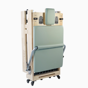 Reformer in Legno di Quercia Naturale Pieghevole Salvaspazio PTX 3000 Green Tea Liveness
