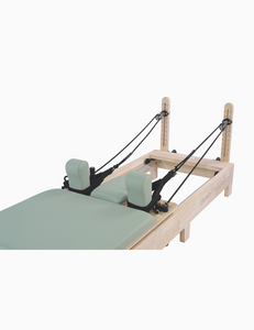 Reformer in Legno di Quercia Naturale Pieghevole Salvaspazio PTX 3000 Green Tea Liveness