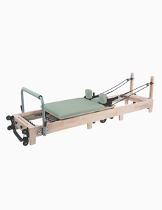 Reformer in Legno di Quercia Naturale Pieghevole Salvaspazio PTX 3000 Green Tea Liveness