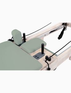 Reformer in Legno di Quercia Naturale Pieghevole Salvaspazio PTX 3000 Green Tea Liveness