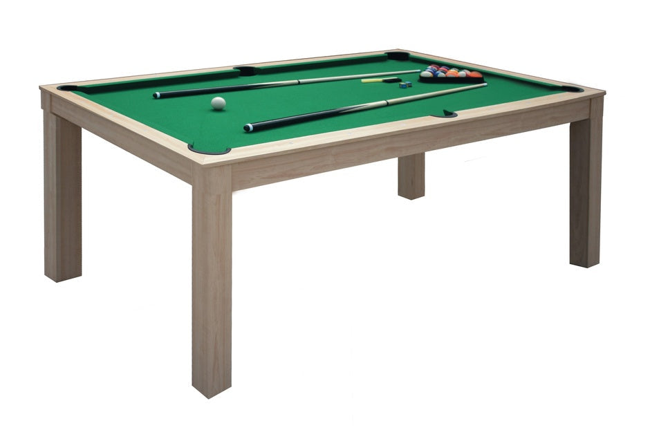 Tavolo Da Biliardo Garlando Miami Con Piane Di Copertura - Trasformabile In Tavolo Da Pranzo - Foto 11